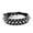 black, variant on Studded Dog Collar for Medium Large Dogs, Anti-Bite Rivet Cat Collar with Heavy Duty Metal Spikes, Punk Style Adjustable Pet Necklace for Puppy, Security Chains for Outdoor Walking