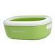 thumbnail image 4 of Bandeja para arena de gato a prueba de salpicaduras, contenedor de arena para gatos con tapa abierta. Verde, 4 of 9