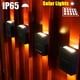 thumbnail image 2 of Luces solares para decoración de jardín al aire libre, lámpara LED de pared impermeable, cálida, luminosa, arriba y abajo, hogar, balcón, patio, calle, decorativa, 2 of 4