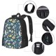thumbnail image 2 of Balery Underwater Creature Mochila para hombre y mujer - Tela Oxford 600D resistente - Gran capacidad, resistente al agua, ideal para la escuela, viajes y senderismo, 2 of 6
