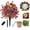 Mix-colored, variant on 8 Types Bundles Artificial Flowers for Outdoors Decoration,Faux UV Resistant Violet Flowers with Leaves,for Garden Home Porch Outside Indoor Yard Home Patio Decor(Blue)