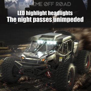 Remote Control Car Control Remote Control Car 2.4G 1:16 4-Wheel Drive 38km/h High-Speed Remote Control Car Pull Vehicle Toy with 2 Battery
