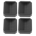 thumbnail image 1 of Butées de Lit et Gobelets pour Meubles Antidérapants Protecteurs de Plancher Roulettes Réductrices de Bruit Butées de Roue pour Meubles Lits 4 Pcs, 1 of 8