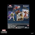 thumbnail image 3 of Marvel Legends Series Magic: The Gathering Battle-Damaged Spider-Man, 6" Action Figure Plus Exclusive Foil Trading Card, 3 of 14