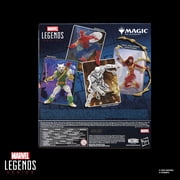 Marvel Legends Series Magic: The Gathering Battle-Damaged Spider-Man, 6 Action Figure Plus Exclusive Foil Trading Card