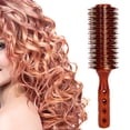 thumbnail image 3 of Large Salon Personal Round Hair Brush Hairdressing Styling Tools Styling Comb for Curly Straight, 3 of 7