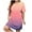 Pink, variant on Feancey Womens Nightshirts Plus Size Casual Short Sleeve Nightgowns Trendy Gradient Printed Sleep Dress Comfy Round Neck Loose Nightdresses Summer Clearance Blue XXXL