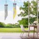 thumbnail image 3 of 2 Pieces Wind Chimes with 12 Aluminum Tubes Wind Chimes with Red Wooden Pedal for Home Patio Garden Tree, 3 of 4