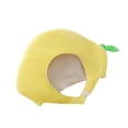 thumbnail image 2 of Tirthgear en animales de peluche, lujoso sombrero de limón, rompedor de dibujos animados divertidos para cosplay, fiesta, 2 of 9