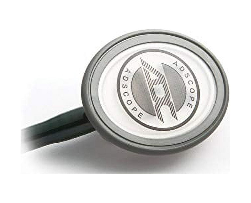 ADC Adscope 600 Platinum Series Cardiology Stethoscope with Tunable AFD Technology, 27 inch Length, Black