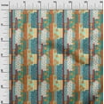 thumbnail image 3 of oneOone Rayon Red Fabric Floral Sewing Material Print Fabric By The Yard 56 Inch Wide, 3 of 5