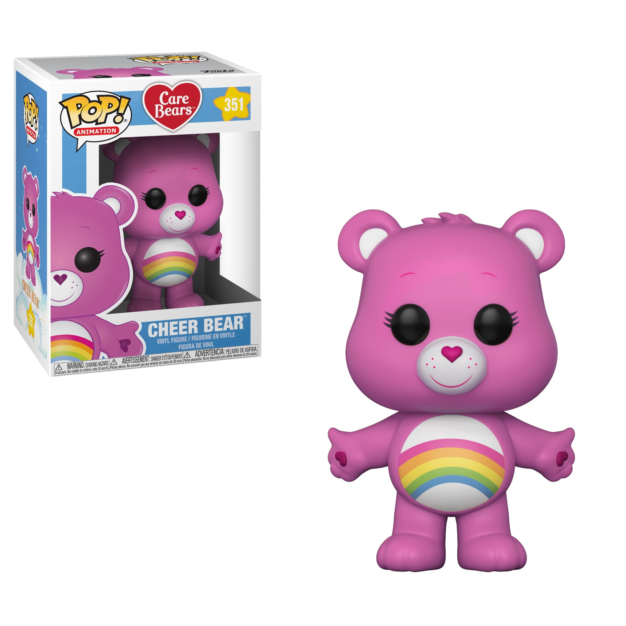 FUNKO POP! ANIMATION: Care Bears - Cheer Bear - Walmart.com - Walmart.com
