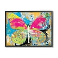 thumbnail image 2 of Stupell Industries Modern Abstract Vivid Butterfly Collage Illustration , 30 x 24, Design by Porter Hastings, 2 of 5