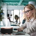 thumbnail image 6 of NEI Diffusers for Essential Oils Large Room, 500ml Aromatherapy Diffuser Cool Mist Humidifier with Remote Control,7 Colors Lights & 3 Mist Mode Waterless Auto Off for Women Office Home Black, 6 of 12