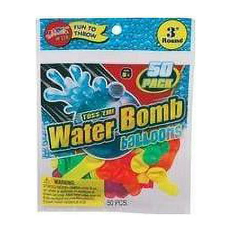 Ddi 1186769 Ja-Ru Water Bomb Balloons - 50 Ct
