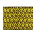 thumbnail image 2 of LNWH Traditional Vintage Flower Striped Rug for Bedroom Living Room, Non-Slip Soft Foldable Carpet, 63" x 48", 2 of 6