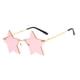 thumbnail image 5 of Gafas de forma de estrella Hippie Streetwear Accesorios Gafas Mujeres Hombres Gafas Rosa Yuyangstore Gafas de sol para adultos, 5 of 8