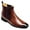 Brown#C02-2.76", variant on CMR CHAMARIPA High Heel Boots For Men Height Increasing Chelsea Boots Men Taller Shoes Black 6 CM / 2.36 Inches