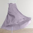 thumbnail image 7 of Ruimatai Women's Ballet Wrap Skirt Dance Skirt Sheer High Waisted Skirt for Gymnastics Beach Summer Comfortable Adjustable Ties, 7 of 7
