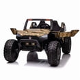 thumbnail image 1 of VOLTZ TOYS 2-Seater 24V Kids Ride On UTV - Realistic Off-Road Dune Buggy with EVA Tires, Spring Suspension, Remote Control & Music - Maple, 1 of 7