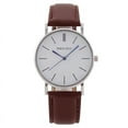 thumbnail image 1 of Sleek Minimalist Fashion with Strap Dial Men's Quartz Leather Watch Gift Watch, 1 of 3