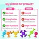 thumbnail image 3 of Juguetes de baño con ventosa Richtim Toddlers Sensory, 12 unidades, 3 of 7