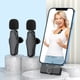 thumbnail image 3 of K10 Micrófono de solapa inalámbrico Clip-on Mic Plug & Play Tipo-C para Phone Pad PC c Romacci  Micrófonos, 3 of 7
