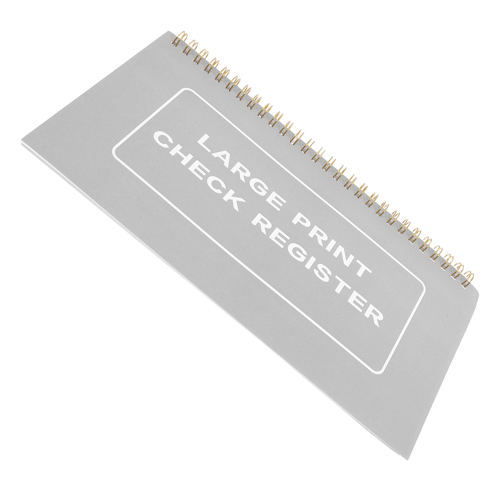 ibasenice 2-Pack Personal Check Register with Calendar and Clear Forms for Easy and Organized Financial Record Keeping