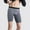 Men's flower grey Gym Tights Sports Shorts, variant on Men's Quick Dry Compression Base Layer Shorts for Running Workout Training Athletic Gym Tights Sports Shorts Black grey L