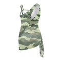 thumbnail image 5 of Tutolipy Camouflage Design Girls One Piece Swimsuit with Mesh Cover Up for Swimwear Beach, Adjustable Spaghetti Straps Mesh Cover Ups Girls One Piece Swimsuits 7-8 Years Old, 5 of 10