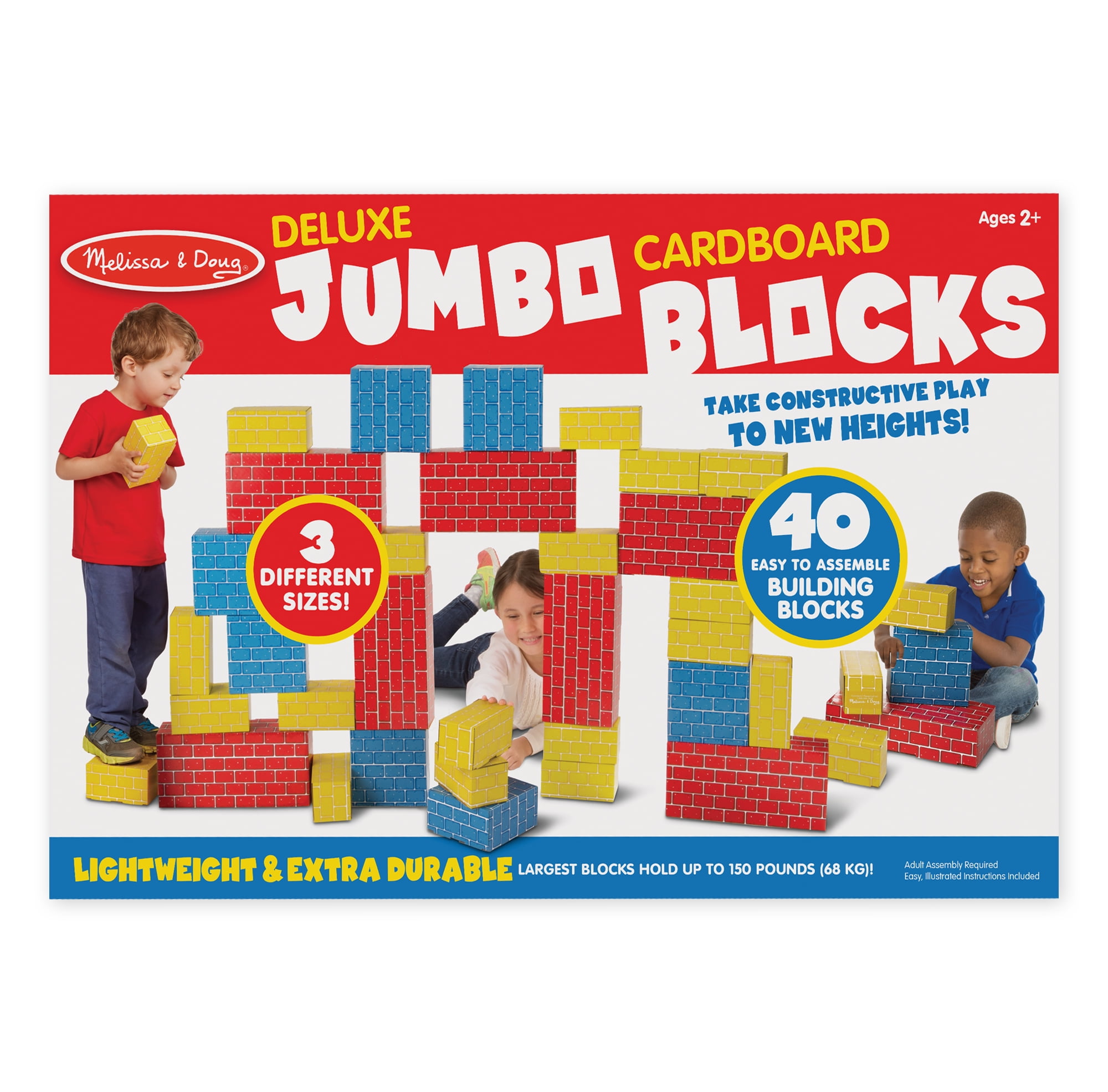 kids cardboard building blocks