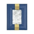 thumbnail image 2 of A&B Home 5x7" Croco Photo Frame - 8.5" x 10.5"- Blue/Gold, 2 of 5
