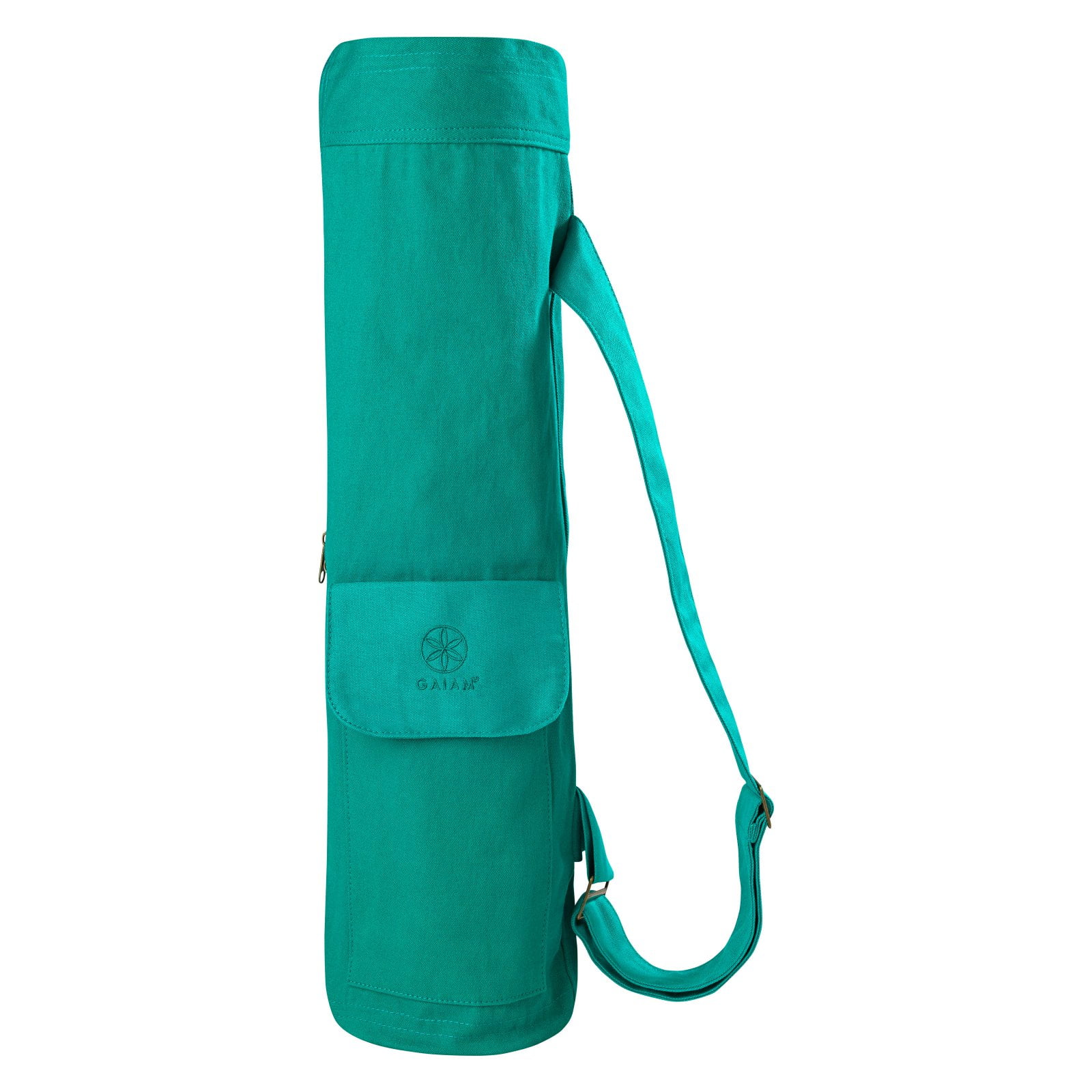 Gaiam Cargo Yoga Mat Bag, Turquoise Sea - Walmart.com