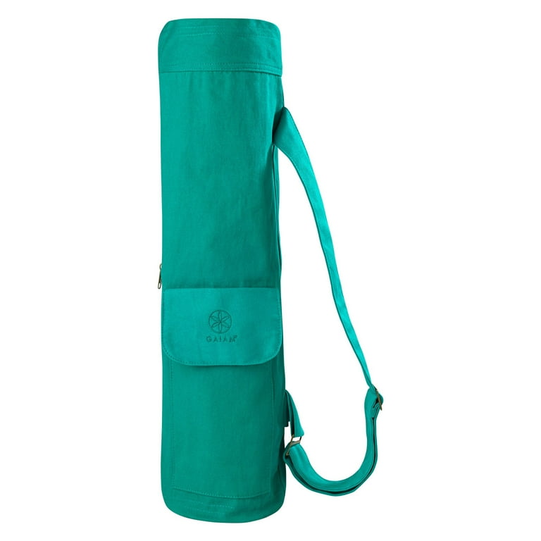 Gaiam Cargo Yoga Mat Bag, Turquoise Sea 