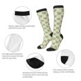 thumbnail image 5 of Fotbe Cute Animal Sloth On A Branch print Women's Men's Novelty Crew Socks Cotton Socks Knee High Socks for Walking,Running,Nurses,Pregnancy, 5 of 8