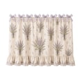 thumbnail image 7 of Clearance Oven Curtain for Farmhouse Kitchen Decor Stove Cover Skirt with Lace Ruffle Trim & 8 Ribbon Ties, Rustic Decorative Oven Door Curtain for Kitchen, Dishwasher & Range, 7 of 7