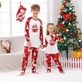 thumbnail image 2 of Odeerbi Christmas Pajamas For Family Matching Outfits Set Plaid Print Homewear Two-piece Child Set, 2 of 9
