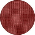 thumbnail image 1 of Ahgly Company Indoor Round Oriental Red Industrial Area Rugs, 4' Round, 1 of 4