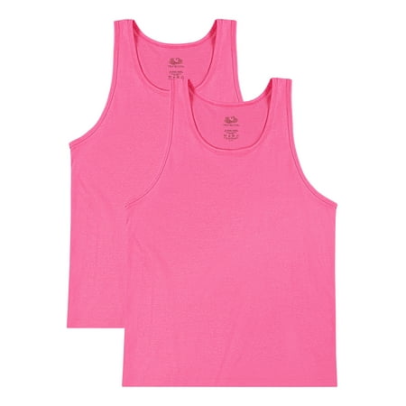 Fruit of the Loom Men's EverSoft Tank Tops, 2 Pack