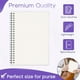 thumbnail image 5 of Cuaderno A5 De Papel Cuadriculado, Cuaderno Rayado, Diario En Blanco, 80 P Ginas De Papel Grueso Cubierta De Pl Stico Flexible, Para Tareas Escolares, Escritura Y Toma De Notas, 5 of 7