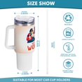 thumbnail image 3 of Mother's Day People 40 oz Tumbler with Handle Insulated&nbsp;Travel Mug&nbsp;Lid Straw Leak Proof Steel Vacuum Water Bottles Glasses Fits in Car Cup Holder, 3 of 7