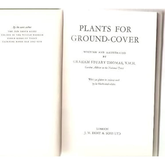 Pre-Owned Plants for Ground Cover Hardcover