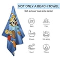 thumbnail image 3 of Cuphead Mugman Chalice Beach Towel Microfiber Soft Absorbent Quick-Dry Bath Towel 130x80cm for Bathroom Shower Guests Pool Swimming Camp Holiday Gym for Kid Adult, 3 of 8