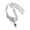 White, variant on Vintage-Inspired Lace Jewelry Adjustable Fabric Necklace for Special Occasion Giving