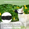 thumbnail image 3 of Bozal para perro, bozal de malla suave para perros pequeños, medianos y grandes, chihuahuas, caniches, beagles, teckels, corgis y labradores. Bozal para cachorros que permite morder, masticar y, 3 of 7