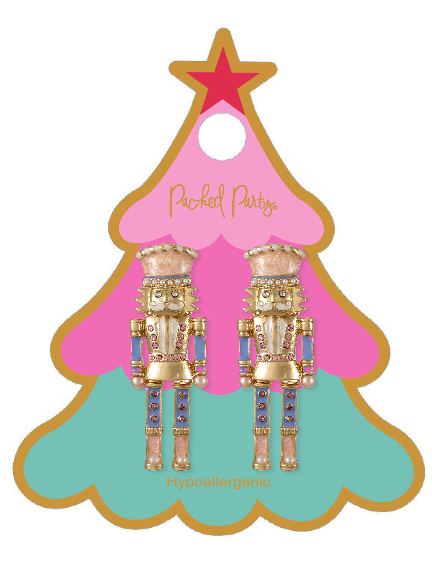 Packed Party Nutcracker Fun Earrings