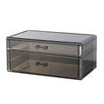 thumbnail image 3 of kowaku Desk Organizer with Drawers, Multiuse Storage Drawers Case Drawer Storage Container Pen Holder Organizer with Sliding Drawers Double Layer, 3 of 9
