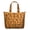 Beige, variant on 22 Inch Oversized Travel Bag Lightweight Canvas Weekender Duffel with Multi Pockets, Animal Print