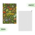thumbnail image 2 of Lsque Camping 1 Premium Golf Towel - Ultra Absorbent and Quick Drying Microfiber Towel with Carabiner - Gift for Men -24" X 16", 2 of 8