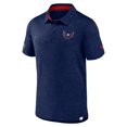 thumbnail image 2 of Men's Fanatics  Navy Washington Capitals Authentic Pro Jacquard Polo, 2 of 3